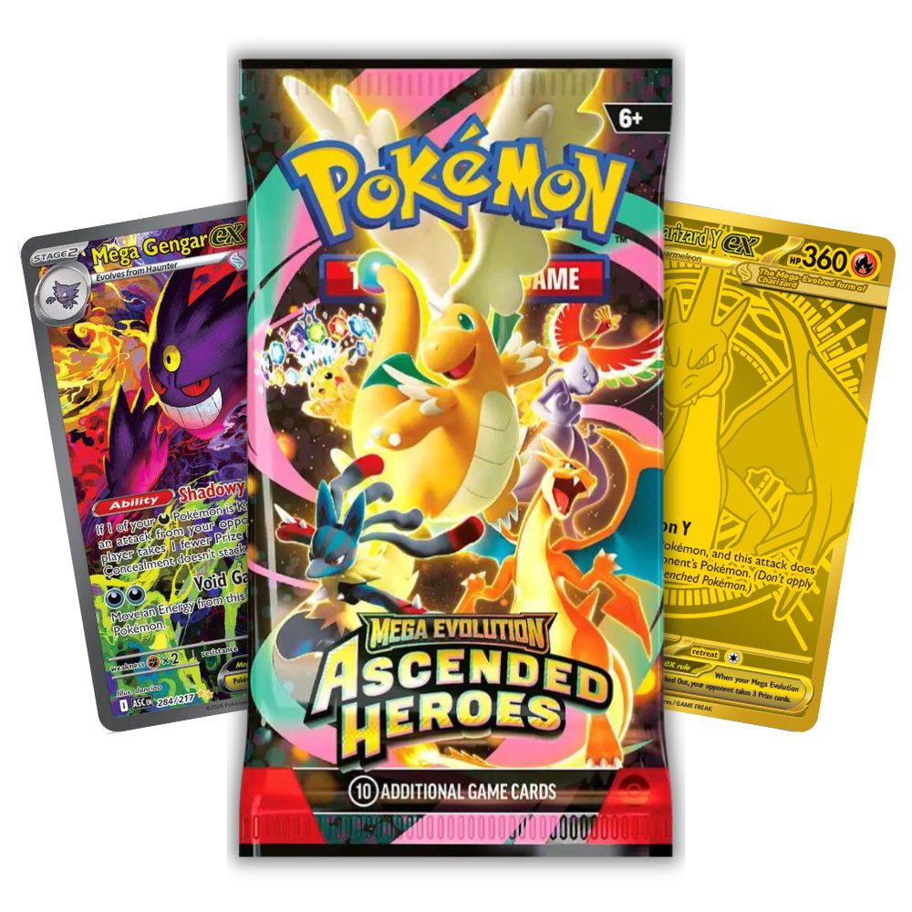 Ascended Heroes [ASC] - Booster Pack (Live Break) – RNGmart