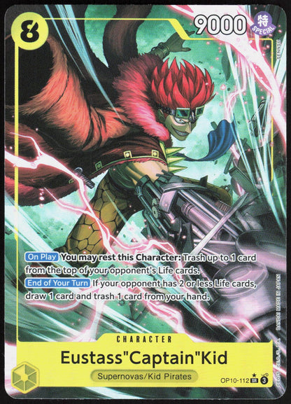 Eustass"Captain"Kid  OP10-112 Alt Art Royal Blood One Piece NM