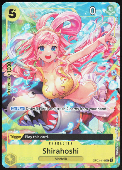 Shirahoshi (BANDAI CARD GAMES Fest. 23-24) OP03-116 One Piece Promotion Cards NM