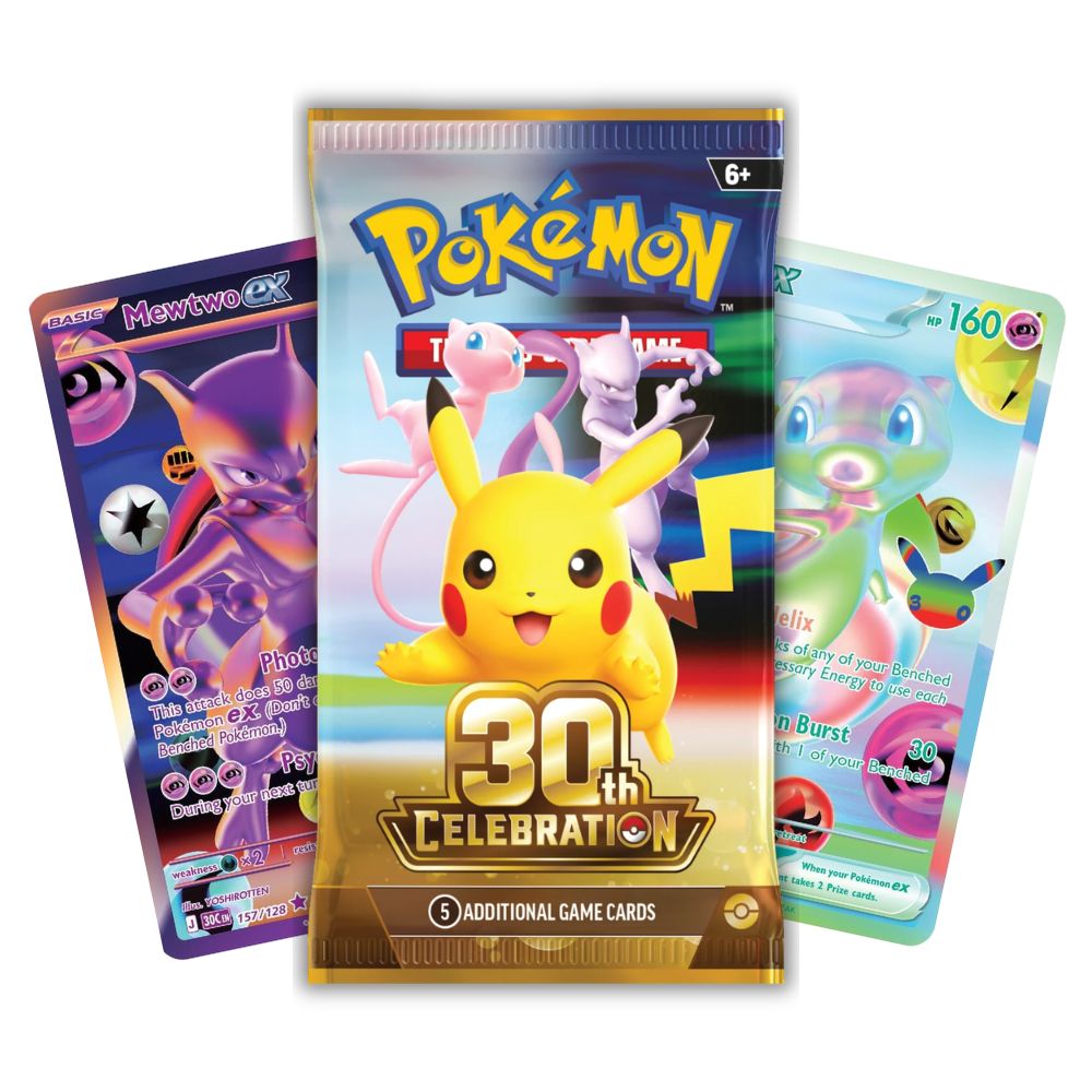 Pokemon - 30th Celebration Booster Pack  [30C] (Live Break)