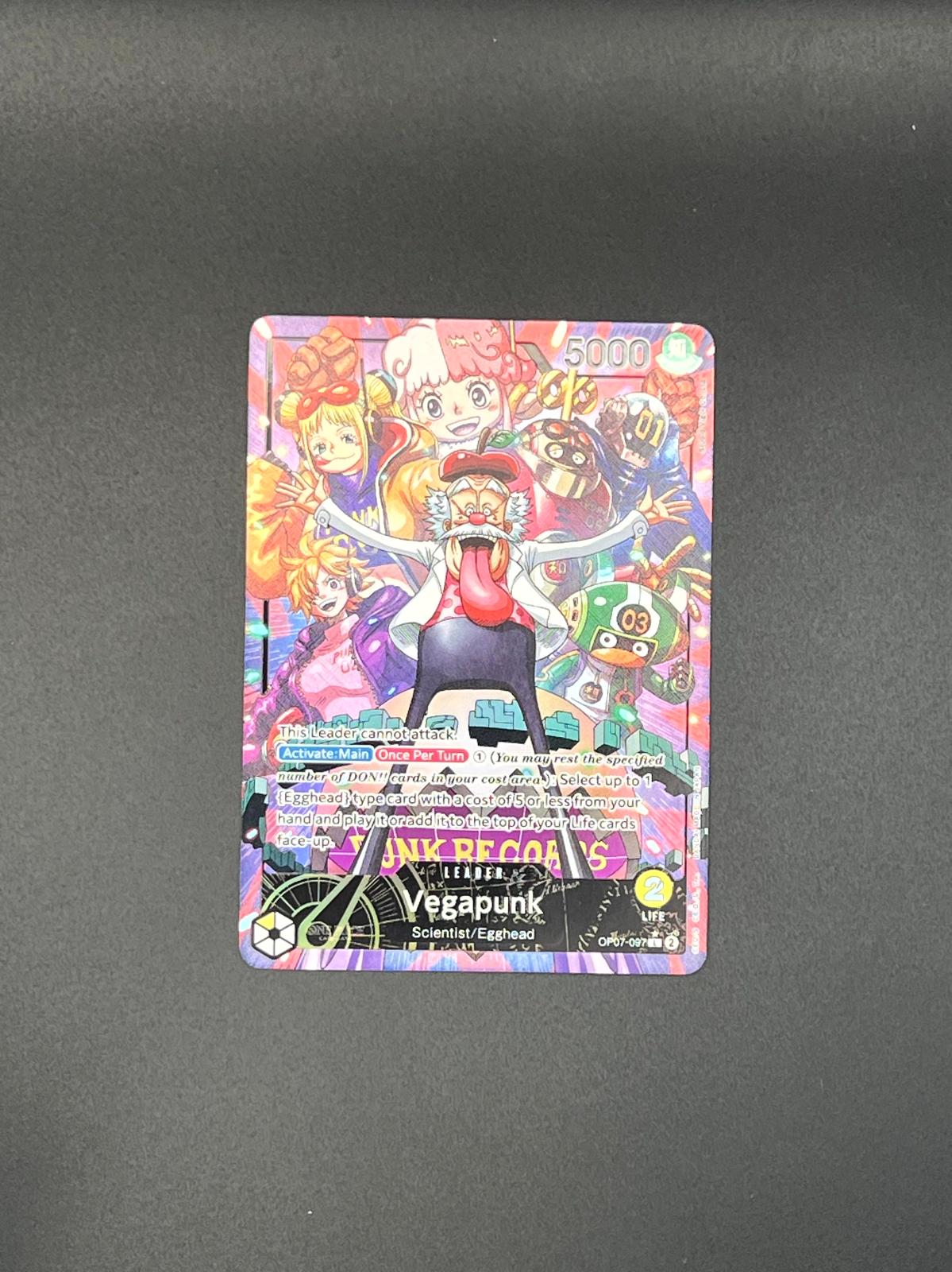 Vegapunk (Parallel) OP07-097 Leader 500 Years in the Future One Piece Foil NM/M