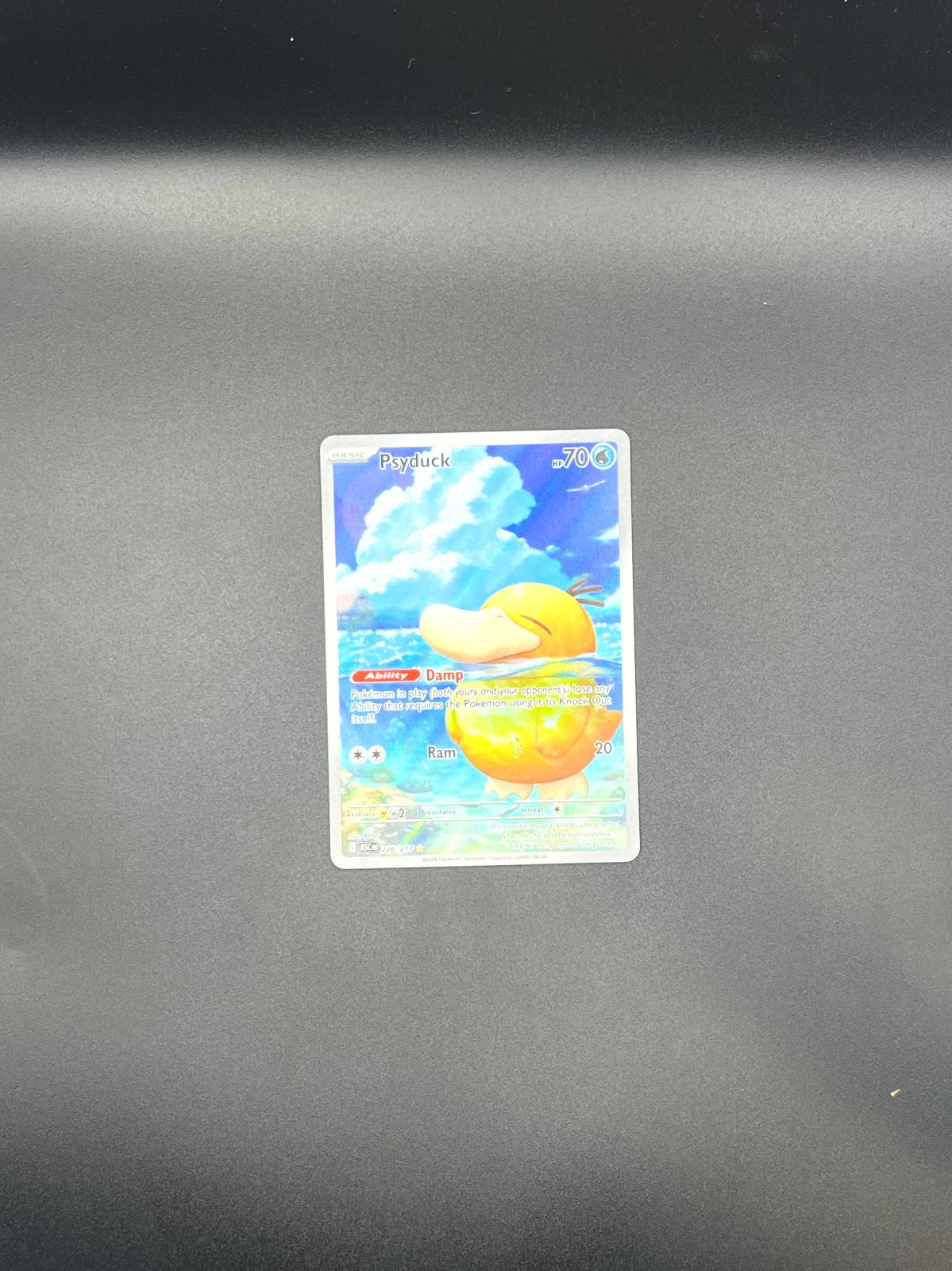 Psyduck 226/217 Illustration Rare Ascended Heroes Pokemon Near Mint