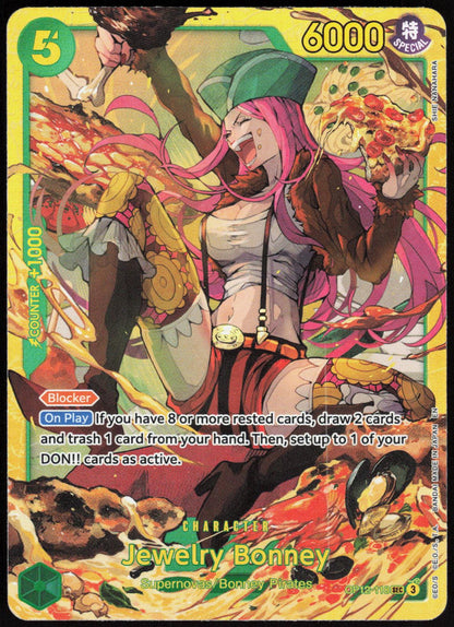 Jewelry Bonney (118) OP12-118 Secret Rare Legacy of the Master One Piece Foil NM