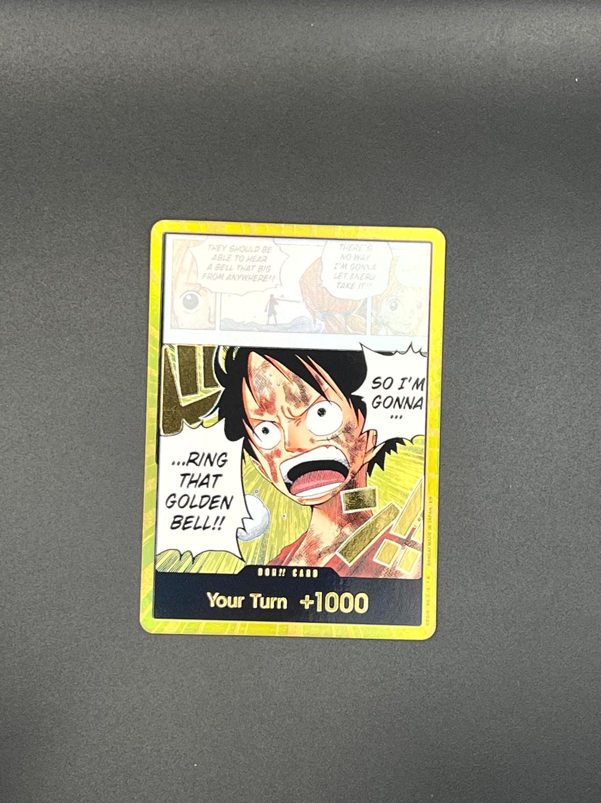 GOLD DON!! OP15 Adventure on Kami's Island One Piece Foil NM/M