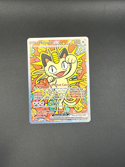 Meowth ex 121/088 Holo Special Illustration Rare Perfect Order Pokemon Holo NM/M