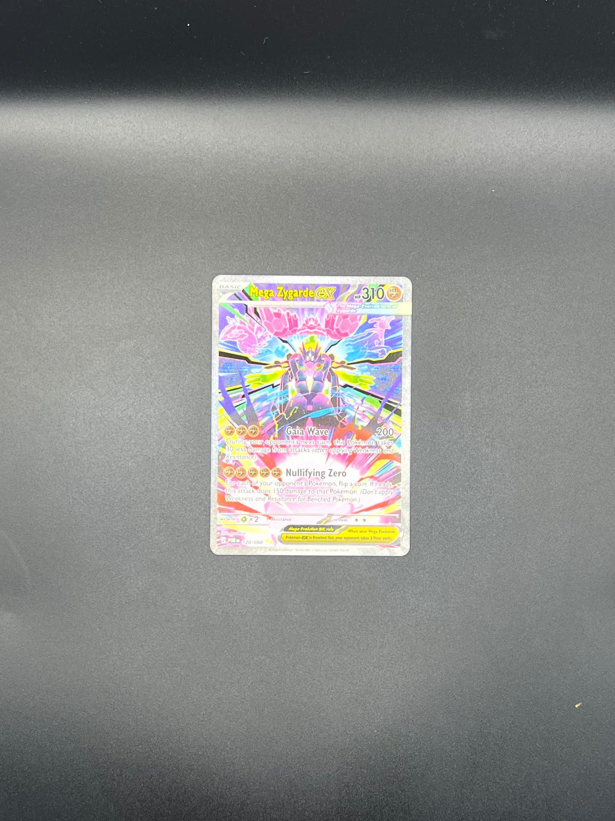 Mega Zygarde ex 120/088 Holo Perfect Order Pokemon NM/M