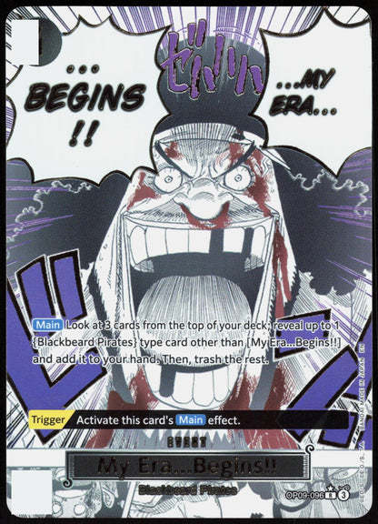 My Era...Begins!! (Alternate Art) OP09-096 The Best- Vol. 2 One Piece NM
