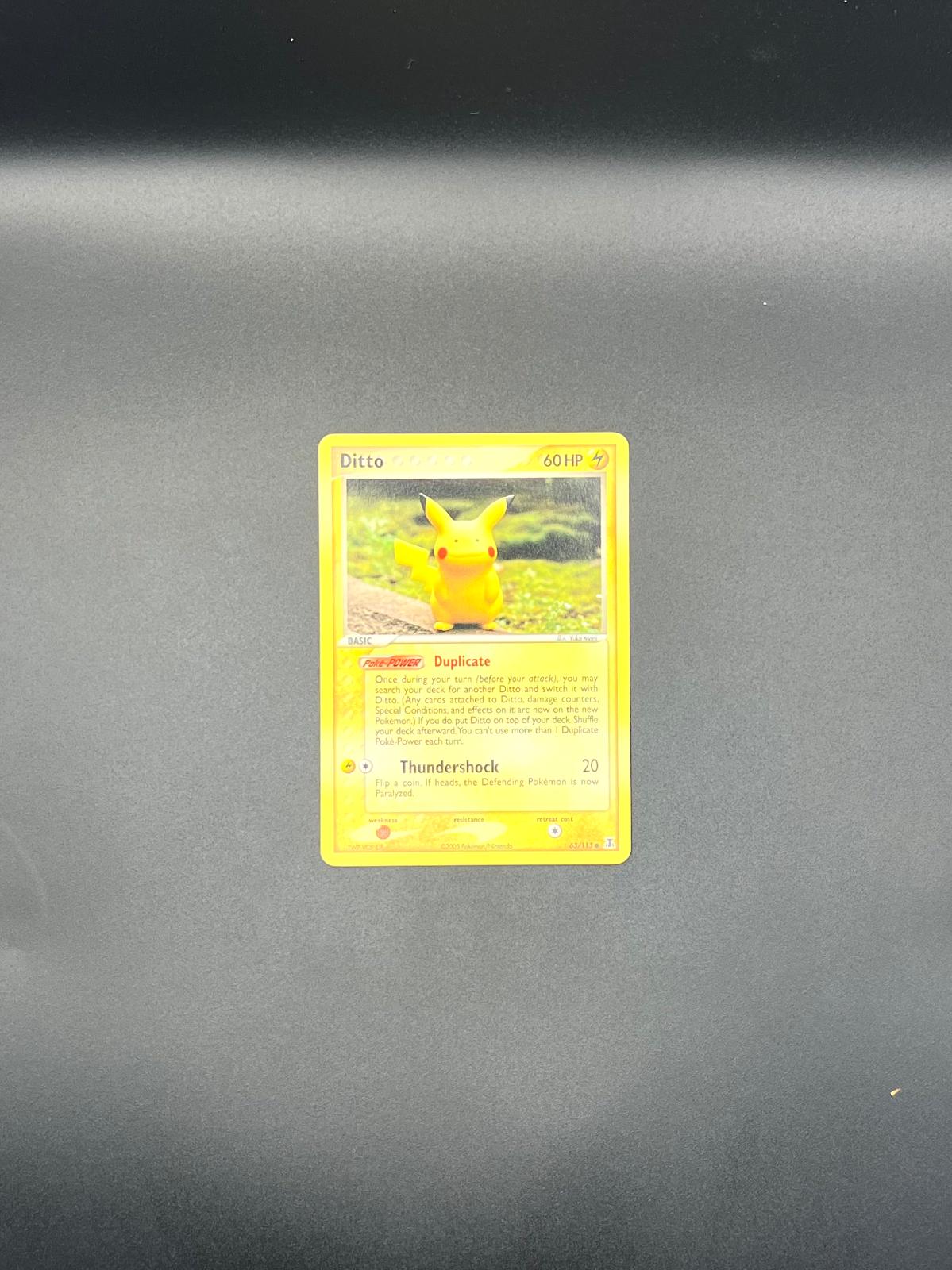 Ditto 63/113 Common Delta Species Pokemon Near Mint