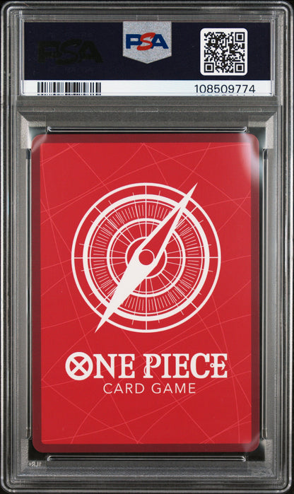 Sanji 001 Alternate Art One Piece PSA 10