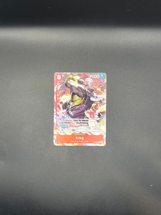 Krieg (Alternate Art) OP15-008 Adventure on Kami's Island One Piece NM/M