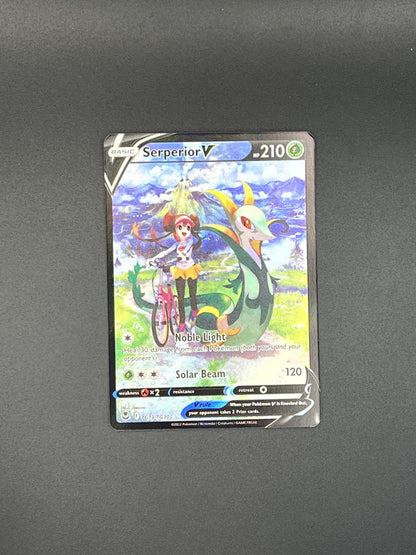 Serperior V TG13/TG30 Holo Silver Tempest Trainer Gallery Pokemon Holo NM/M