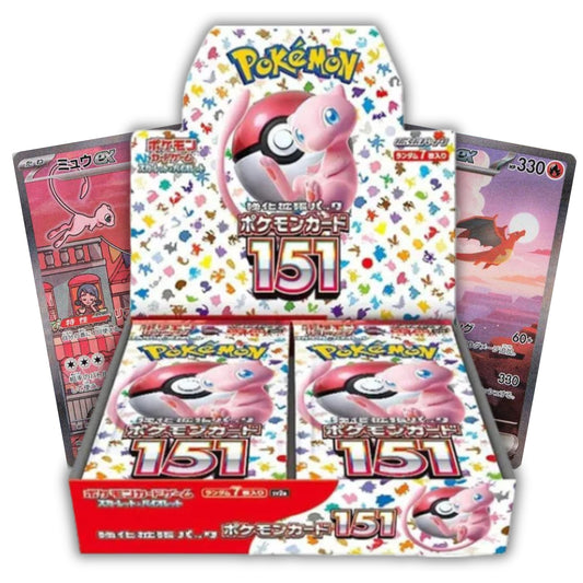 151 [SV2a] - Japanese Booster Box (Live Break)