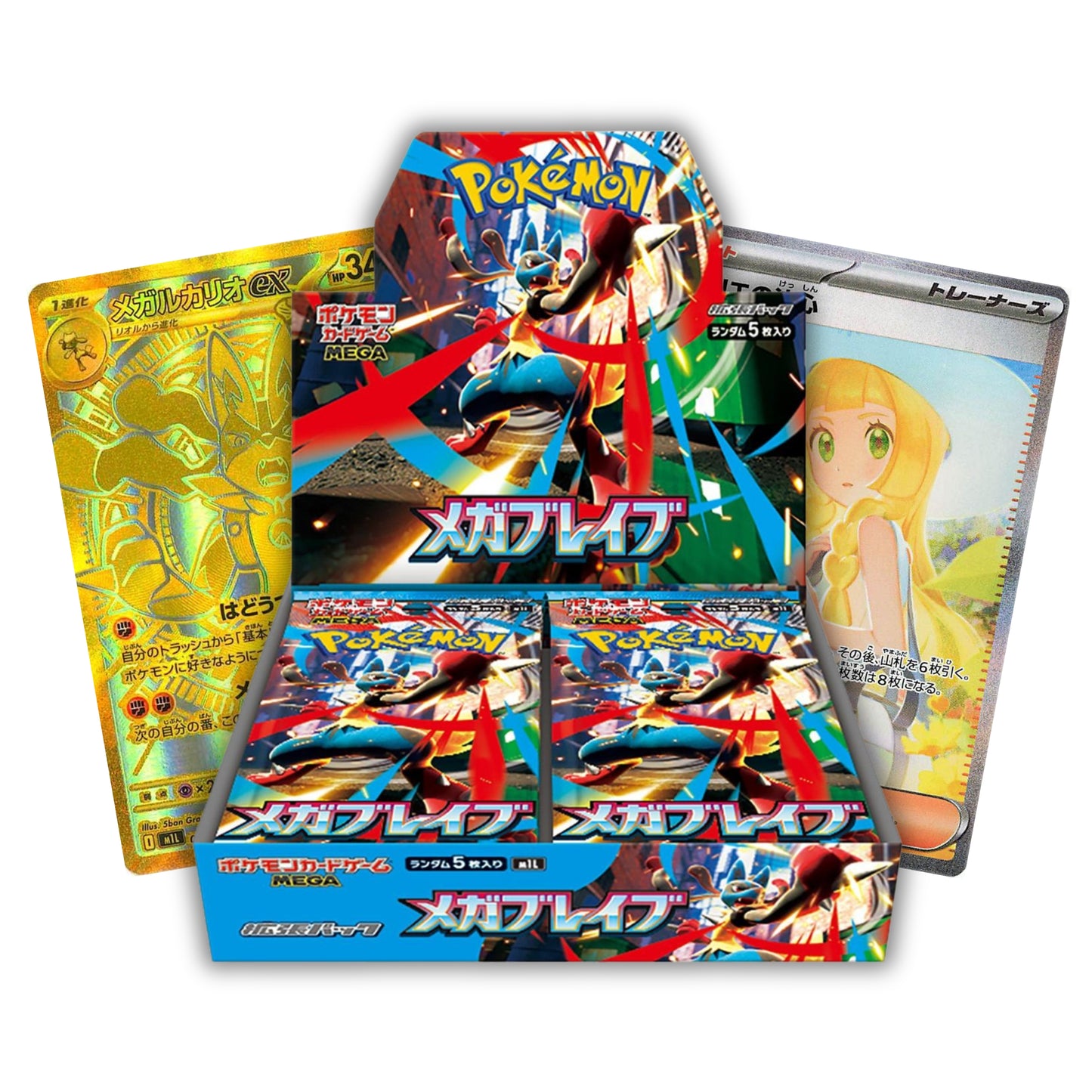Mega Brave [M1L] - Japanese Booster Box (Live Break)