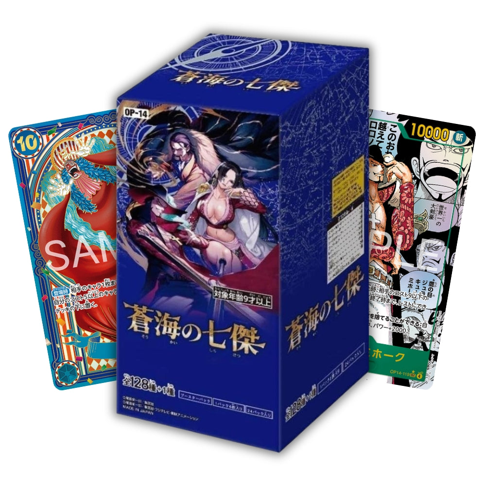 One Piece - Japanese - Azure Sea's Seven [OP-14] (Live Break)