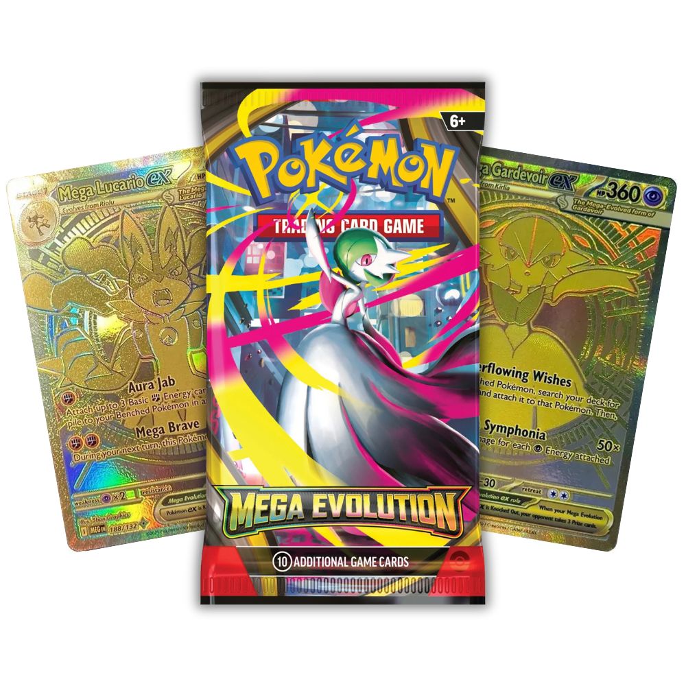Mega Evolution [MEG] - Booster Pack (Live Break)