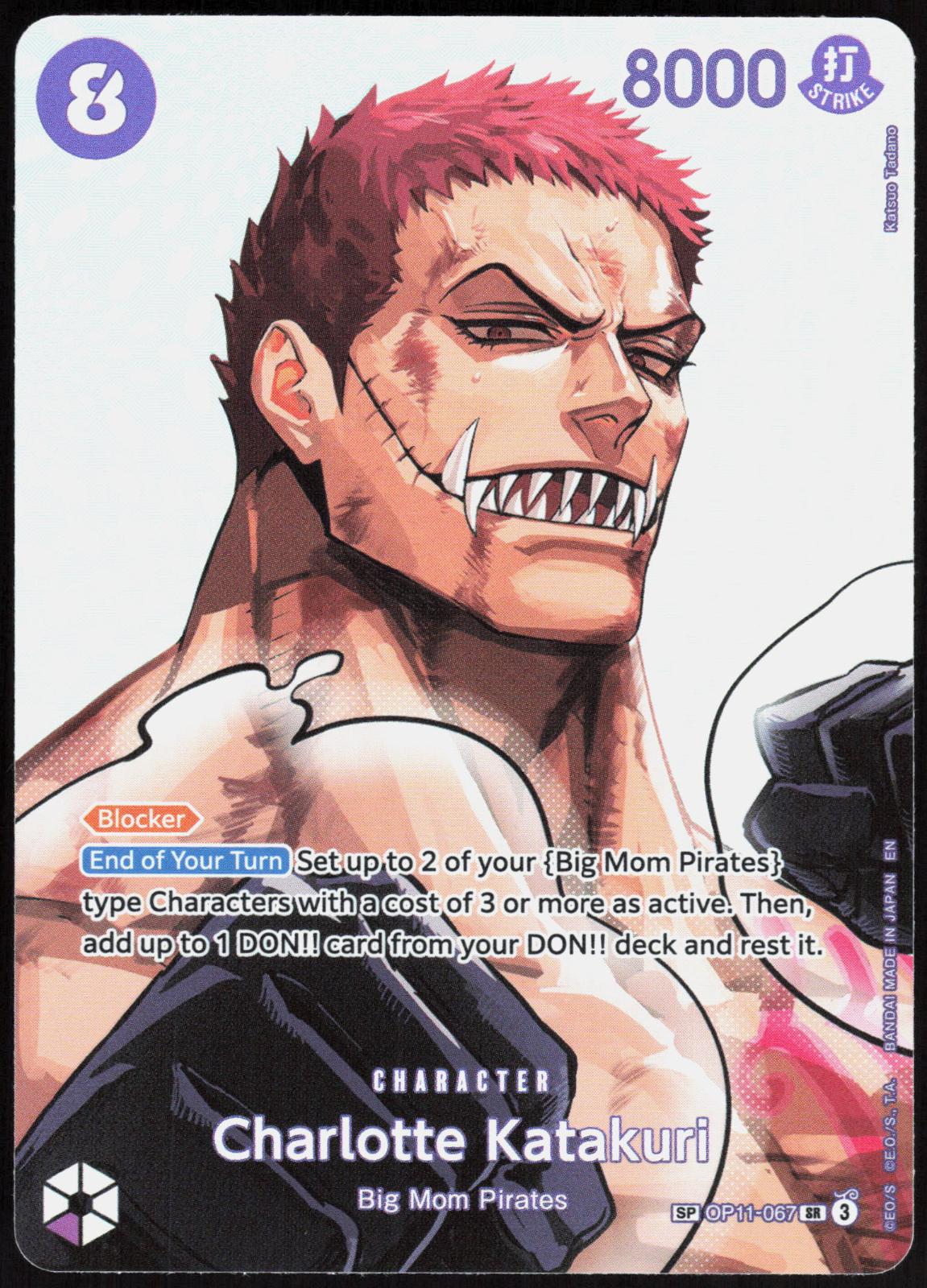 Charlotte Katakuri (SP) OP11-067 The Time of Battle One Piece NM