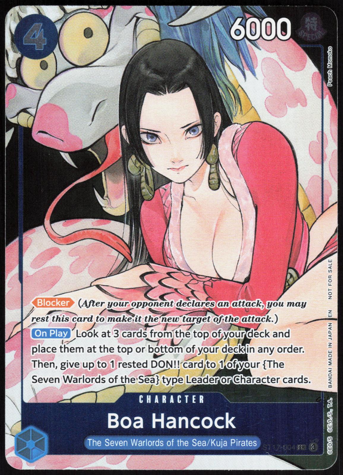 Boa Hancock (Illustration Box Vol.1) ST17-004 One Piece Promotion Cards NM