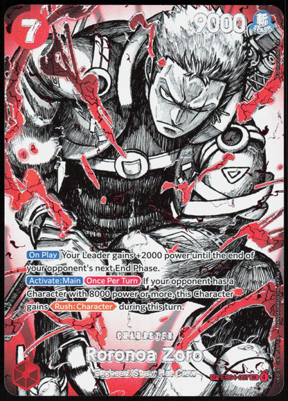 Roronoa Zoro (SP) EB04-007 The World's Strongest Warriors One Piece NM