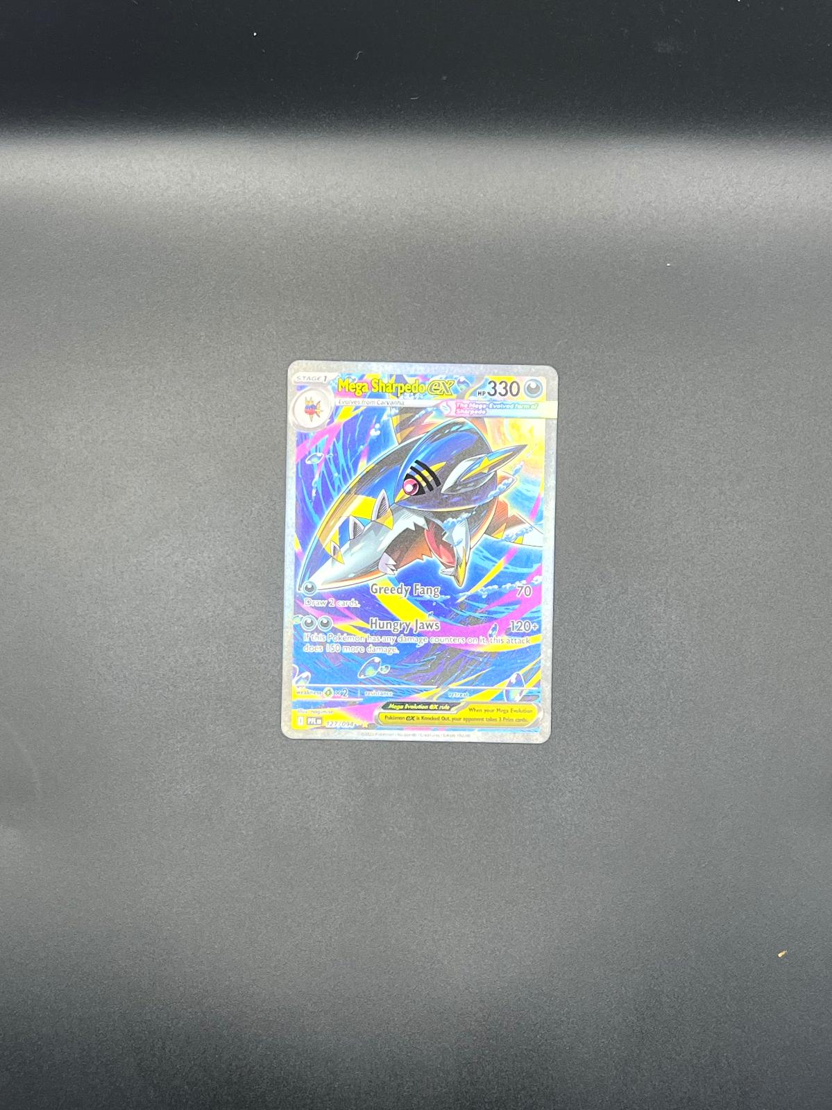 Mega Sharpedo ex 127/094 Phantasmal Flames Pokemon NM/M