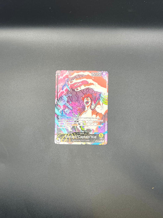 Eustass"Captain"Kid (099) (Parallel) OP10-099 Leader Royal Blood One Piece NM/M