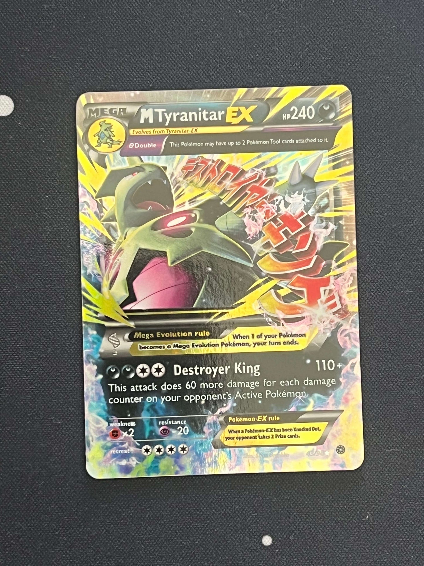 M Tyranitar EX 43/98 Ancient Origins English Ultra Rare NM
