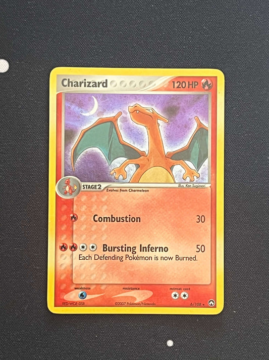 Charizard 6/108 Power Keepers English Holo Rare LP