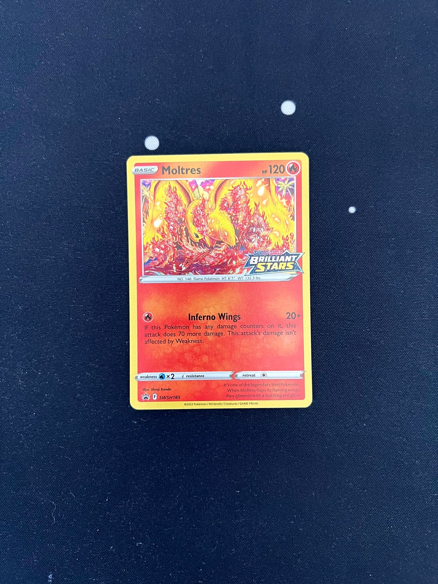 Moltres - Brilliant Stars SWSH185