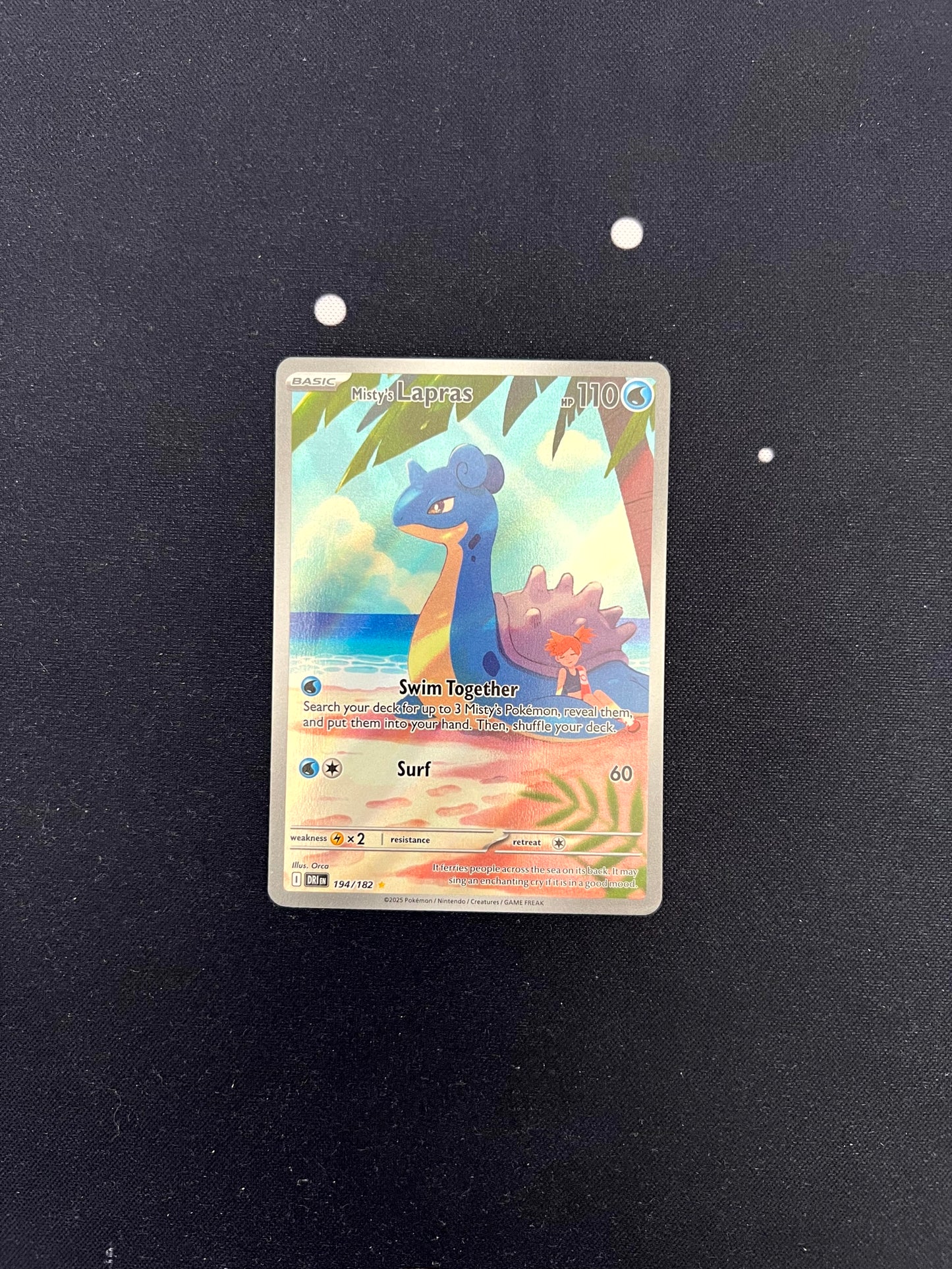 Misty's Lapras - Destined Rivals 194/182