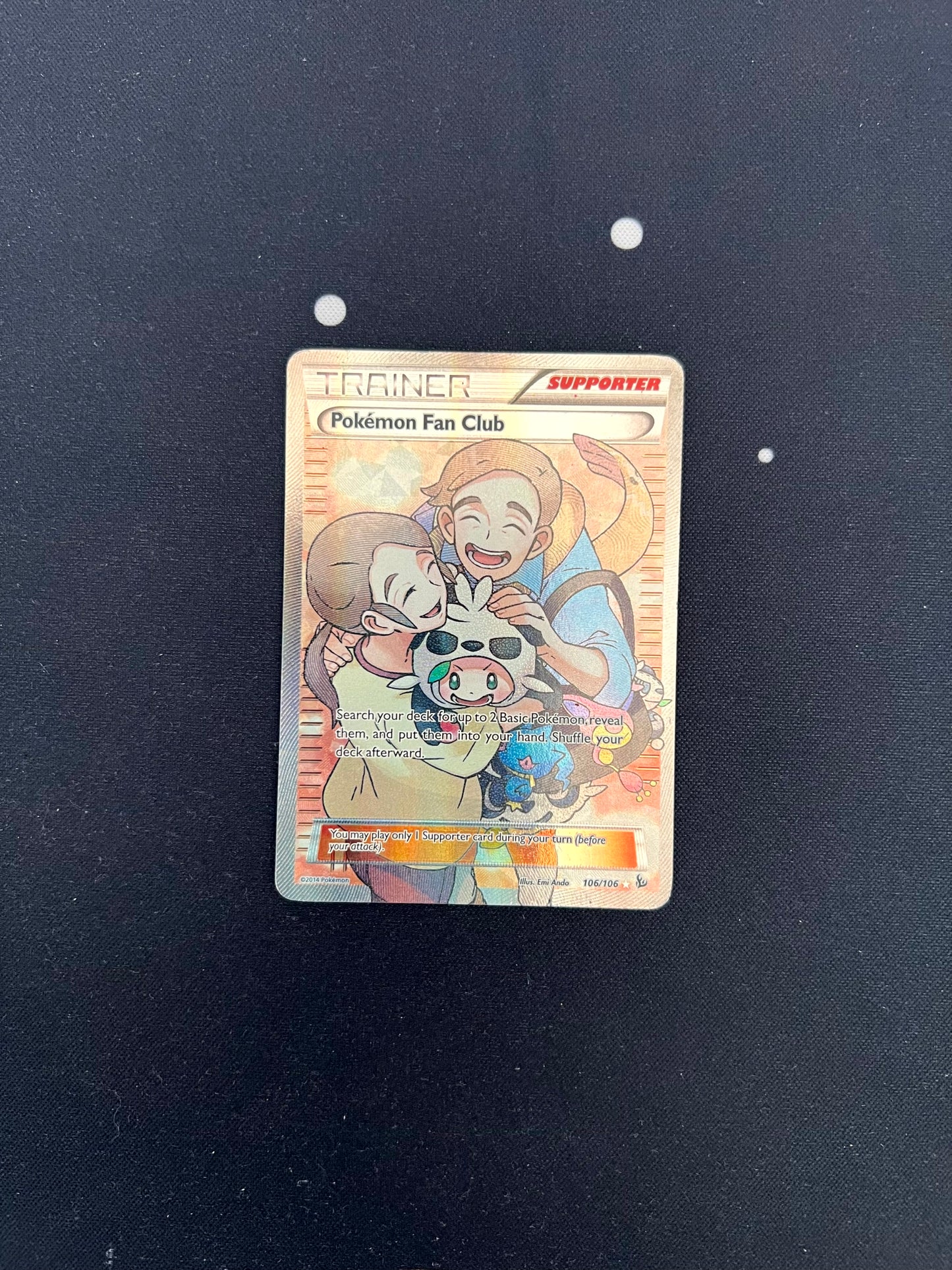 Pokemon Fan Club - XY Flashfire 106/106