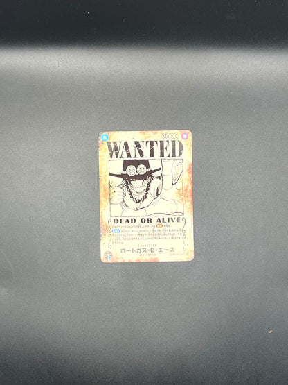 Portgas D Ace (Wanted) OP13-119 Carrying On His Will One Piece Japanese NM