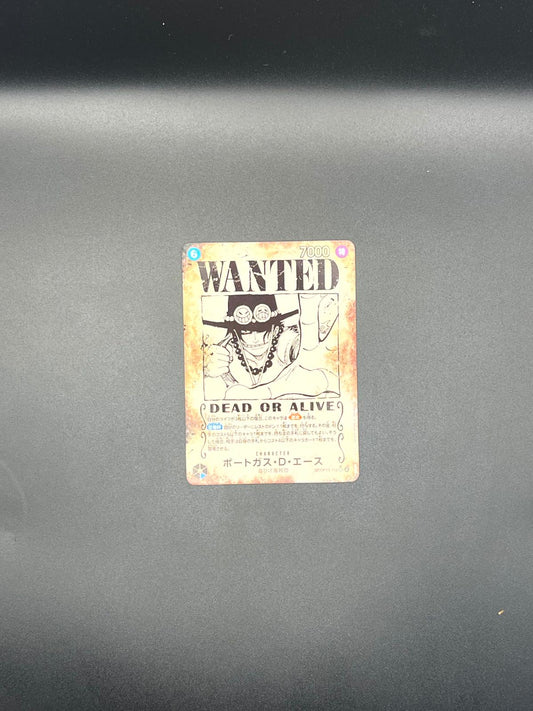 Portgas D Ace (Wanted) OP13-119 Carrying On His Will One Piece Japanese NM