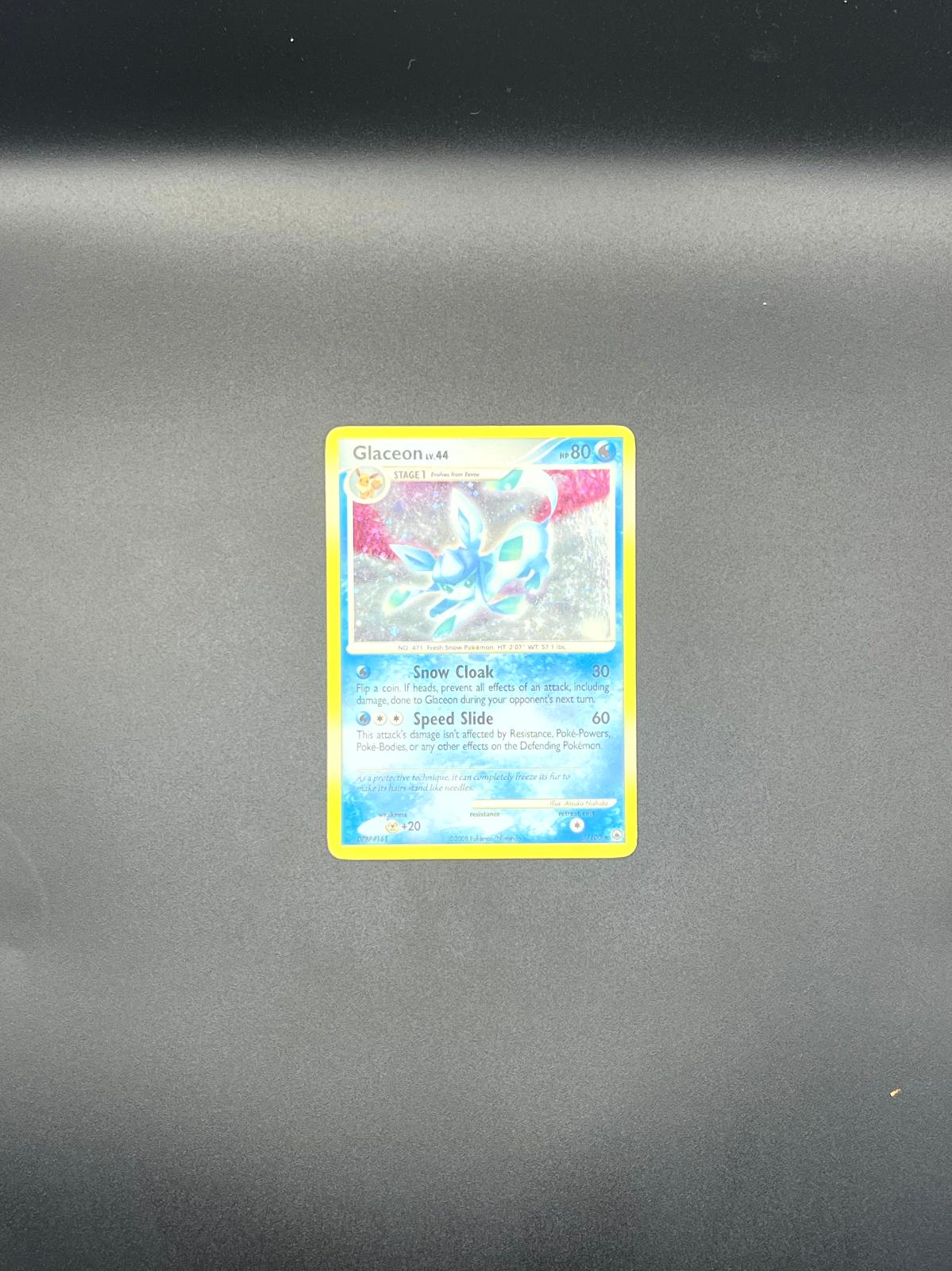 Glaceon 5/100 Holo Rare Majestic Dawn Pokemon Holo Lightly Played