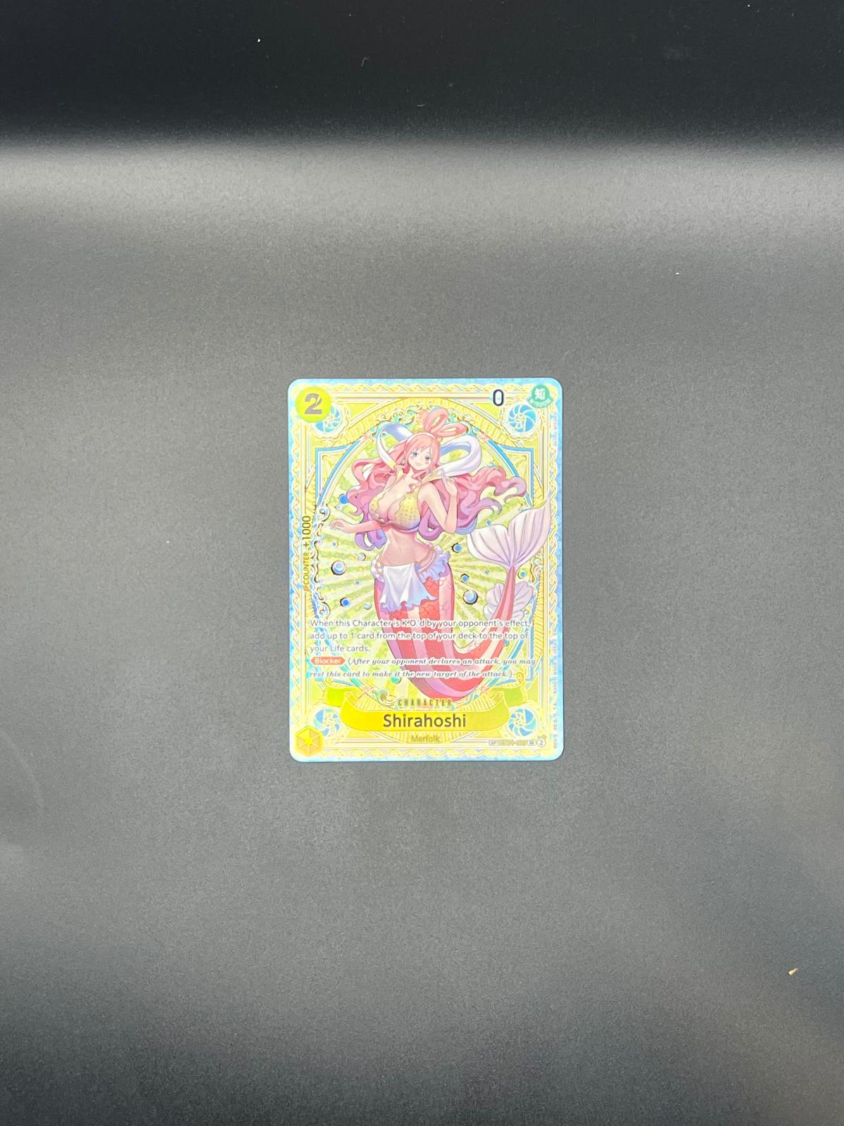 Shirahoshi (SP) EB01-057 Super Rare A Fist of Divine Speed One Piece Near Mint